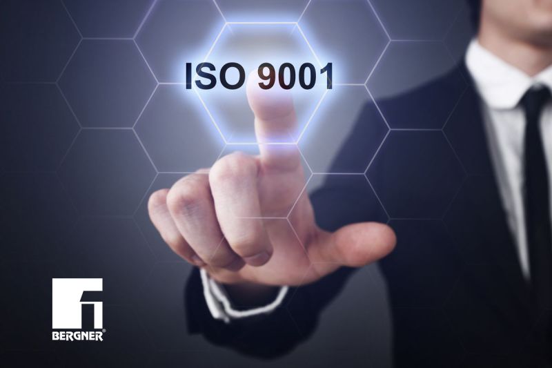 Bergner has obtained the ISO 9001:2015 Certification