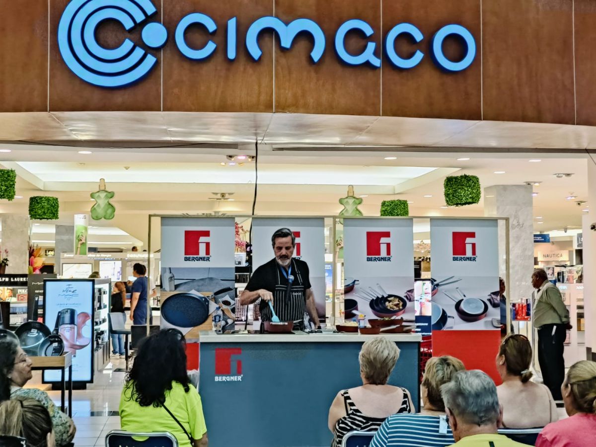 Show cooking con el chef Carlos Leal para CIMACO en México