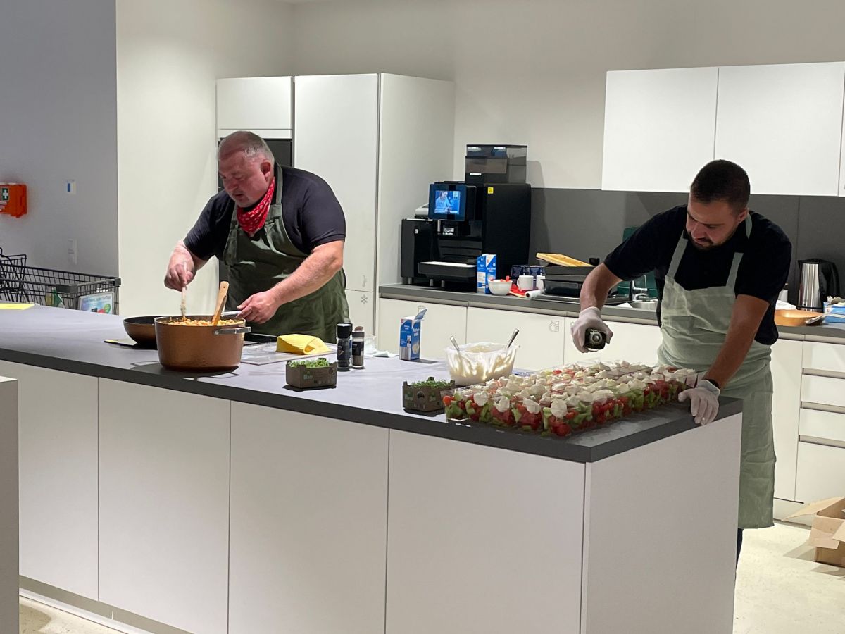 Showcooking de nuestro chef embajador Uti Bachvarov en Alemania