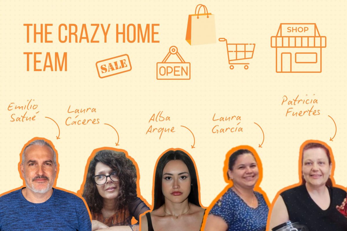 The Crazy Home: el equipo que da vida a la tienda de Bergner en Zaragoza