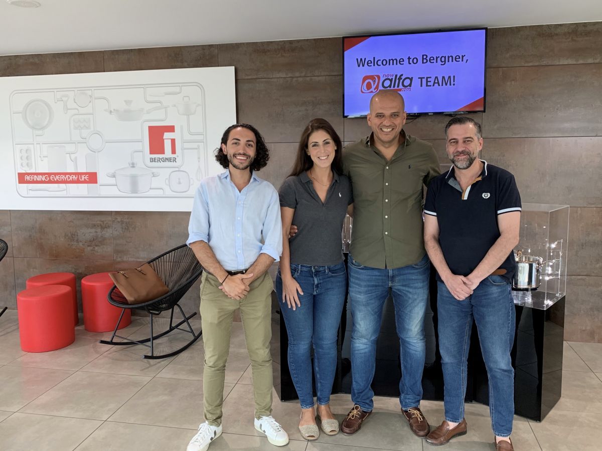 Visita de New Alfa Misr a las oficinas de Bergner Zaragoza