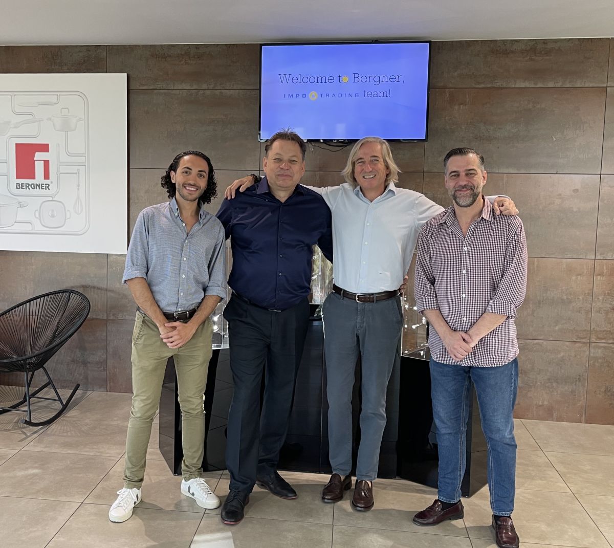 Impo Trading visita las oficinas de Bergner Europe
